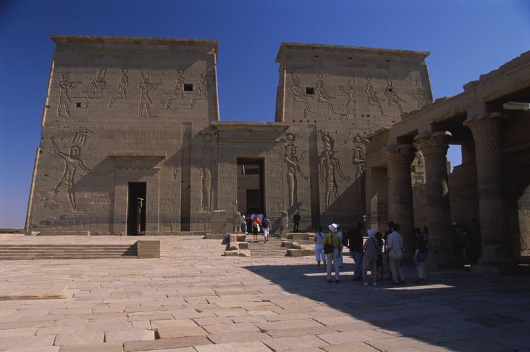 Pylon of the Temple of Isis - Philae - image
