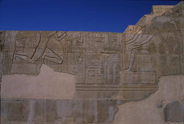 Relief on a Wall - Kom Ombo - image
