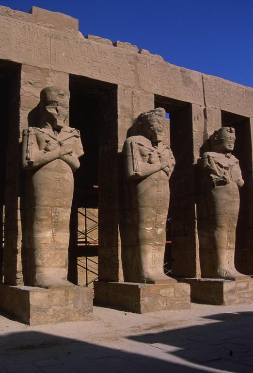 Inner Court of the Temple of Rameses III - Karnak - Photo