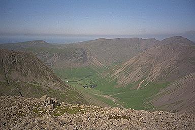 Wasdale Head from Great End