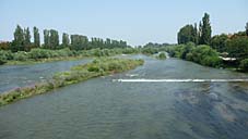 Maritsa river at Plovdiv