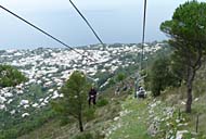 Chairlift to Monte Solaro