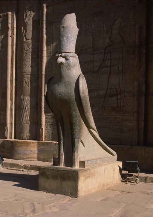 Granite Statue of Horus - Edfu - image