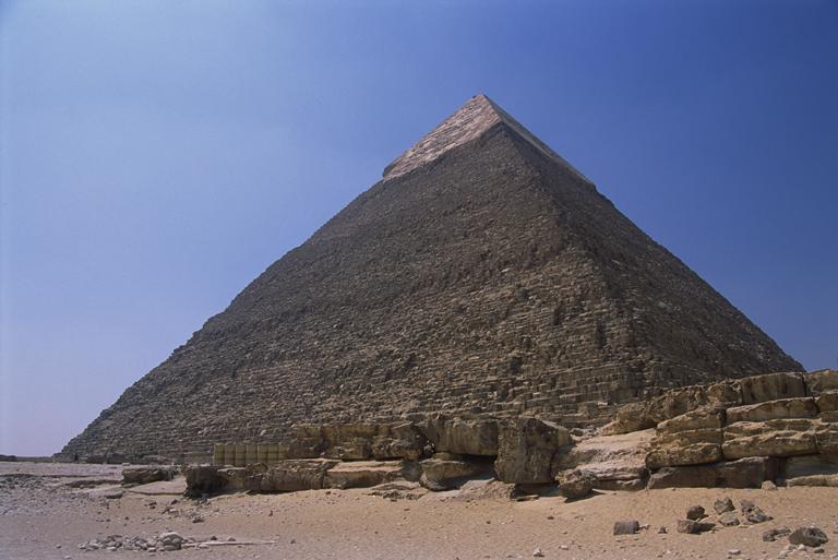The Pyramid of Khafre (Chephren) - Giza - image