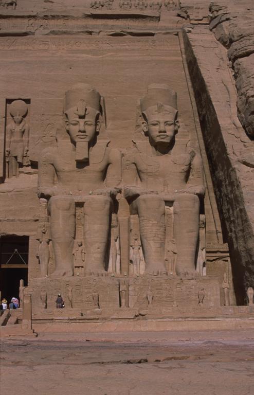 Rameses II's Temple (detail) - Abu Simbel - image