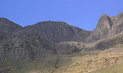 Bowfell Buttress from the Old Pony Route