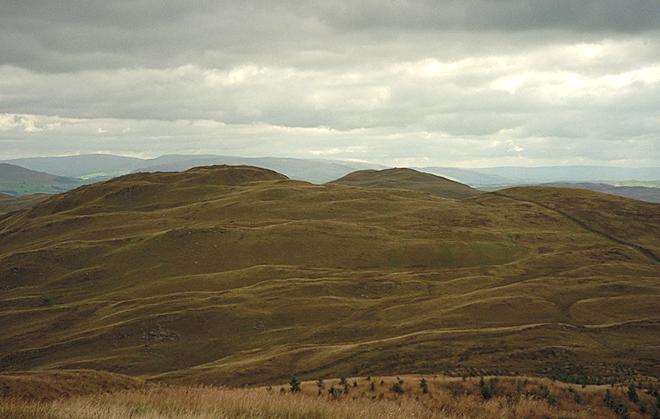 Castle Fell from Mabbin Crag