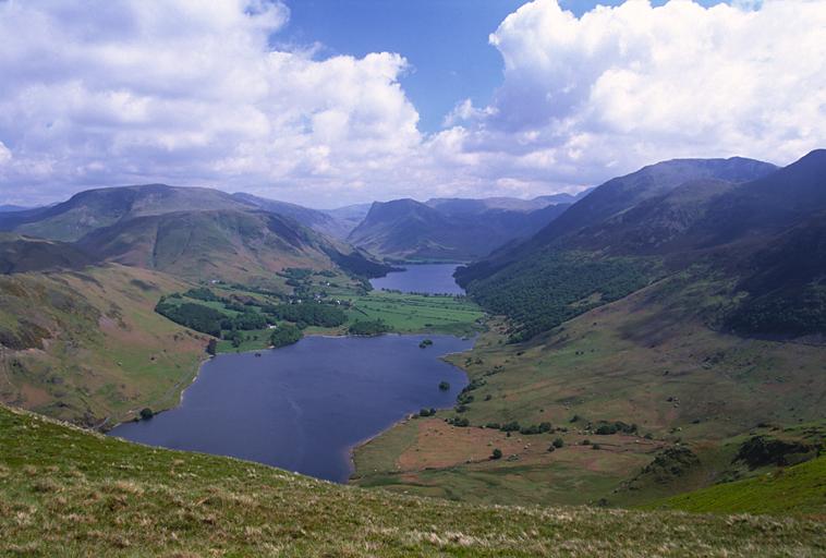 Crummock Water from Mellbreak South Top