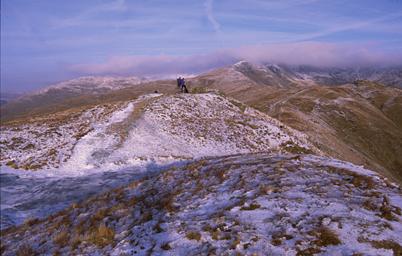 Fairfield from Heron Pike in Snow