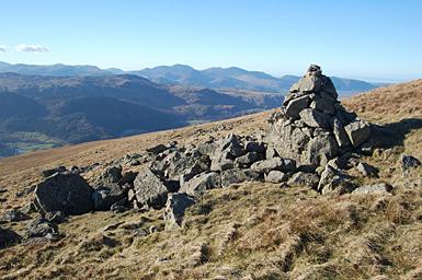 Solitary Cairn on Great Dodd