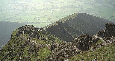 Hall's Fell Arete - Looking Back