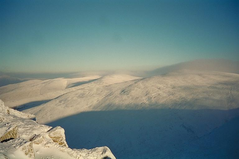 White Side and the Dodds from Browncove Crags