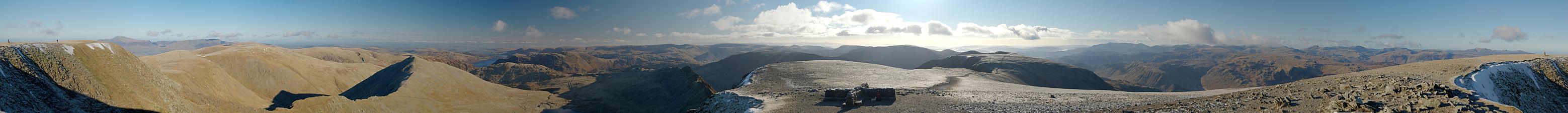 Helvellyn - Complete Panorama