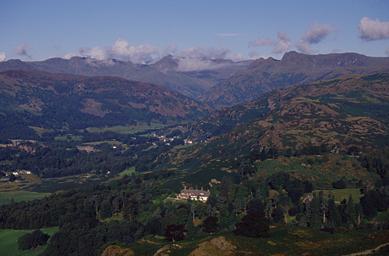 Langdale from Loughrigg
