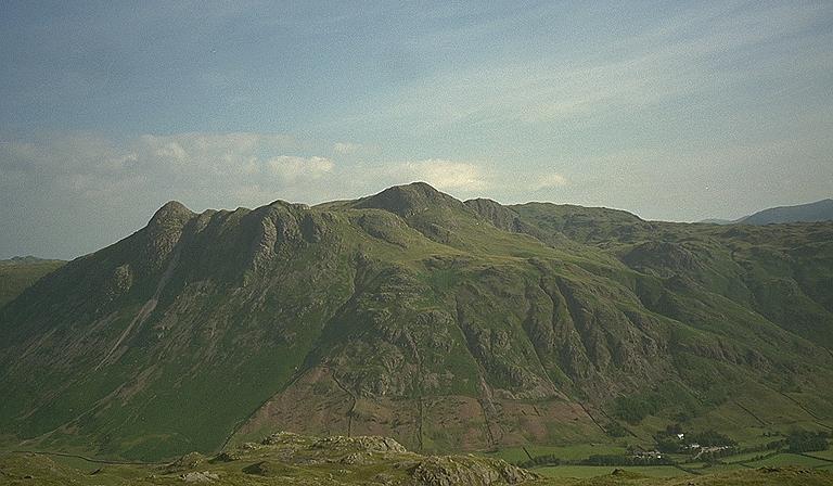 Langdale Pikes from Pike o'Blisco