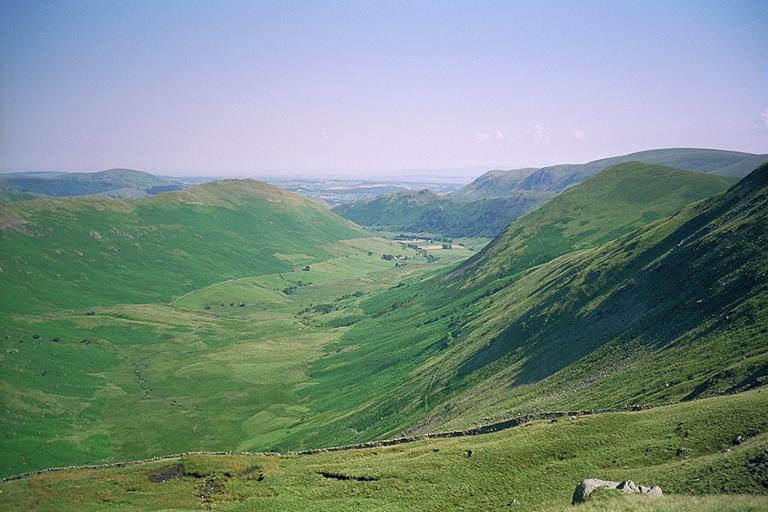 Bannerdale from the Slopes of Rest Dodd
