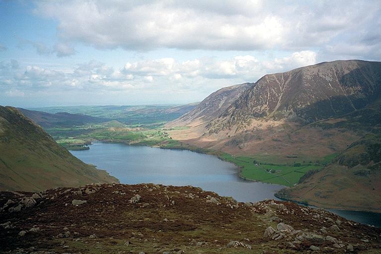 Crummock Water from Lingcomb Edge