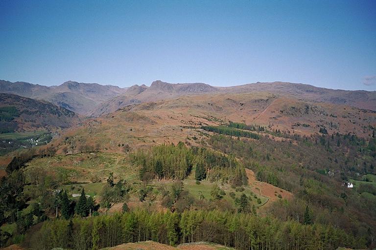 Silver How from Loughrigg