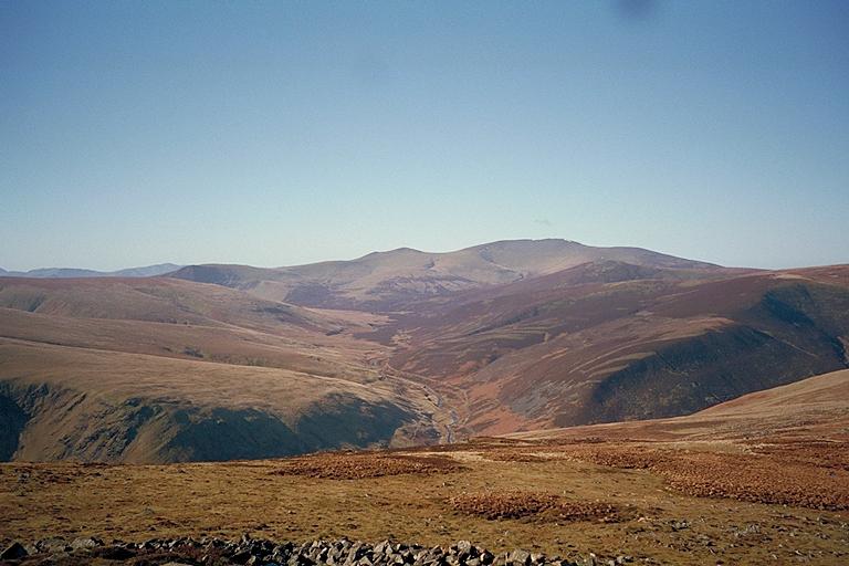 Skiddaw and the Upper Reaches of the River Caldew
