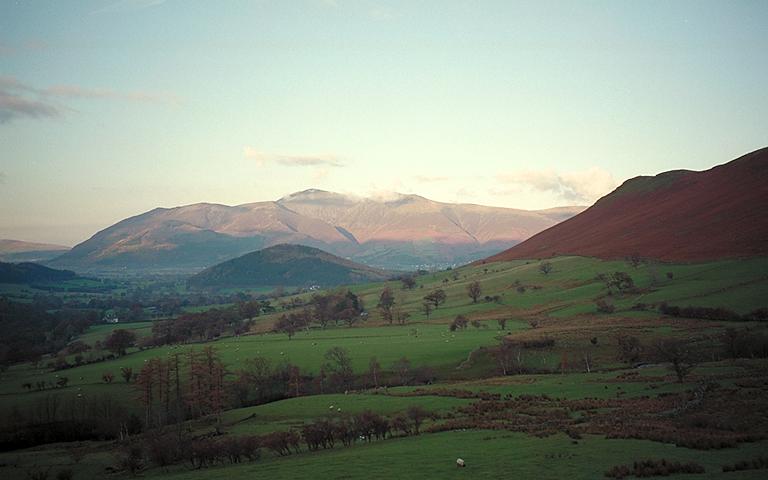 Skiddaw from Little Town