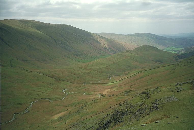 Troutbeck from Caudale Moor